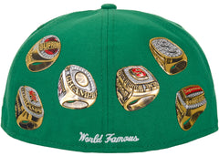 Supreme Rings Box Logo New Era 59Fifty Fitted Hat Green