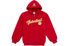 Supreme x Timberland Thermal Lined Zip Up Hooded Sweatshirt Red