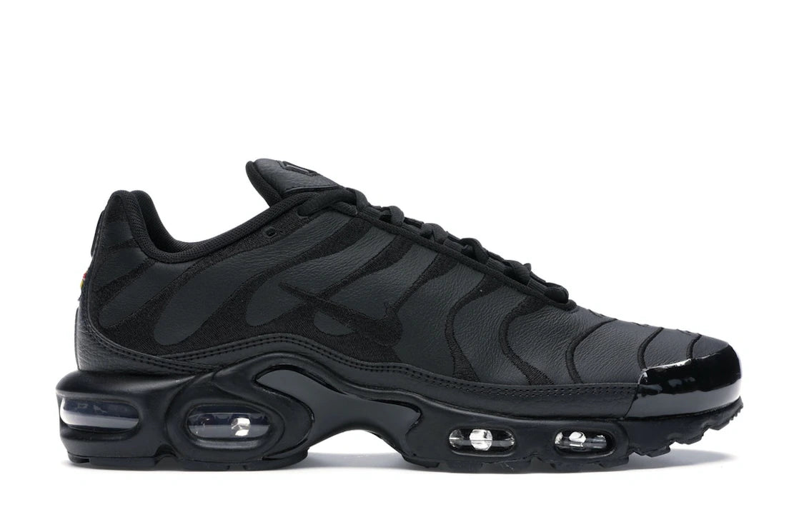 Nike Air Max Plus Triple Black Leather