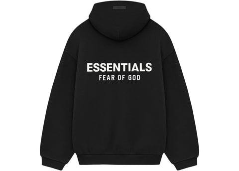 Fear of God Essentials Fleece Hoodie (FW24) Black