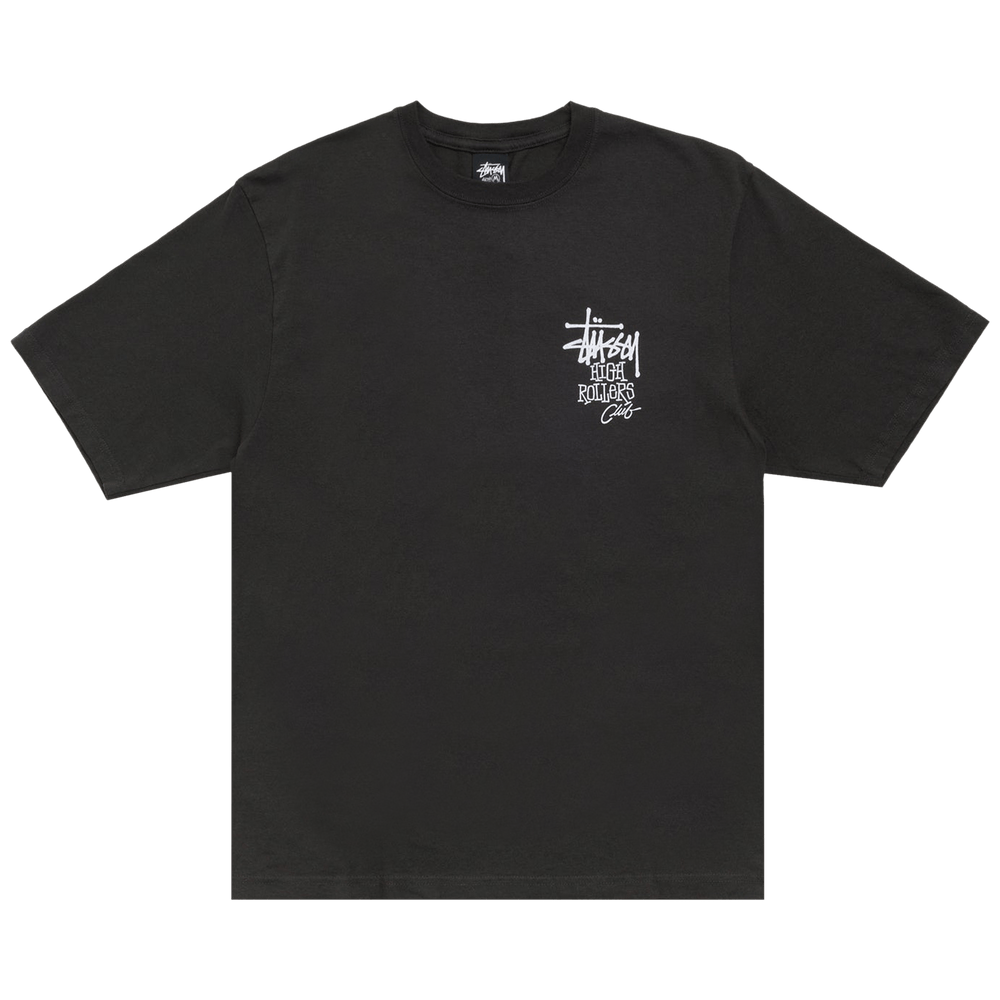 Stussy High Rollers Tee 'Faded Black'