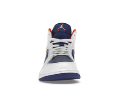 Jordan 1 Mid Royal Blue Laser Orange