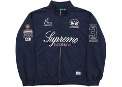 Supreme La Martina Zip Up Sweatshirt Navy