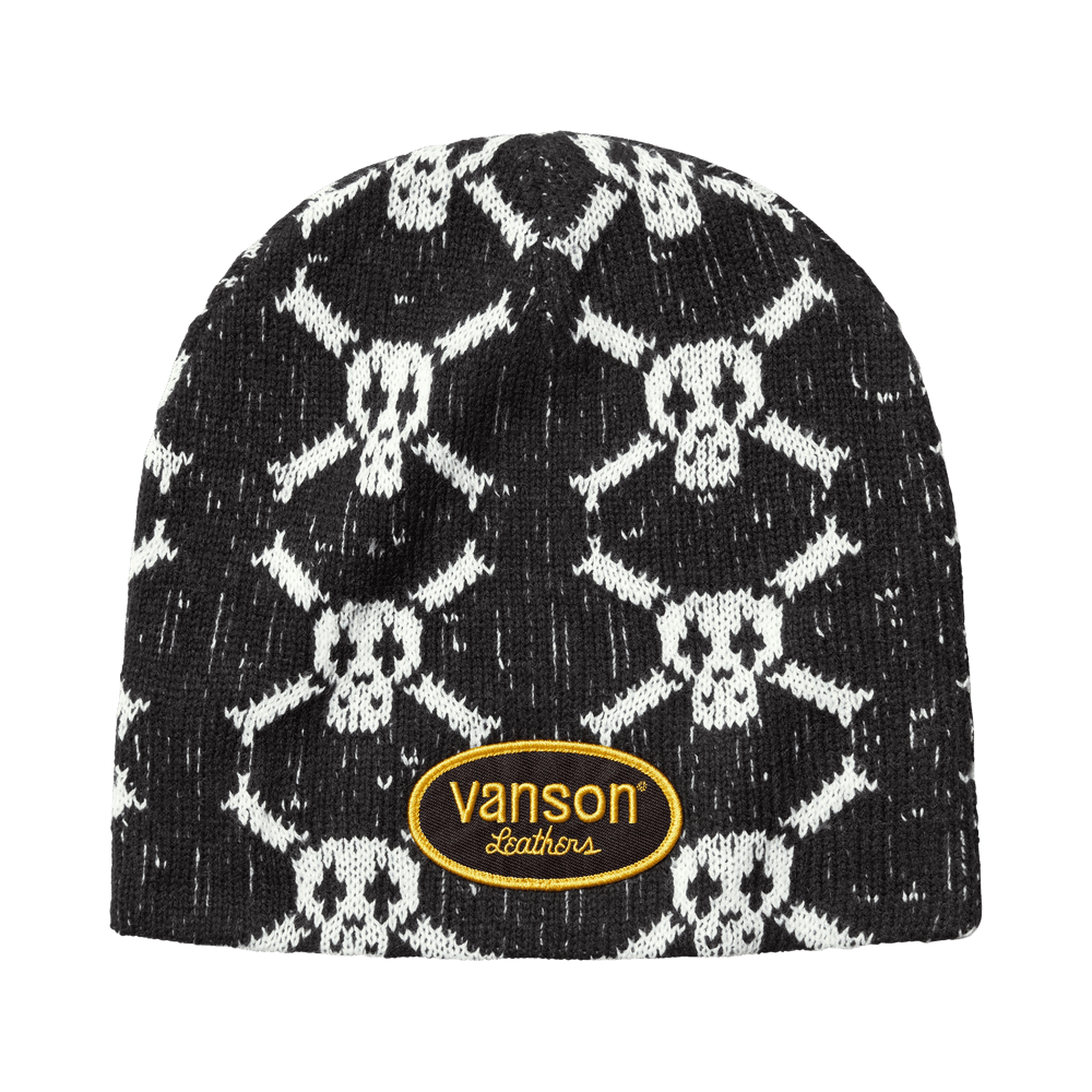 Supreme x Vanson Leathers Skull Beanie 'Black'