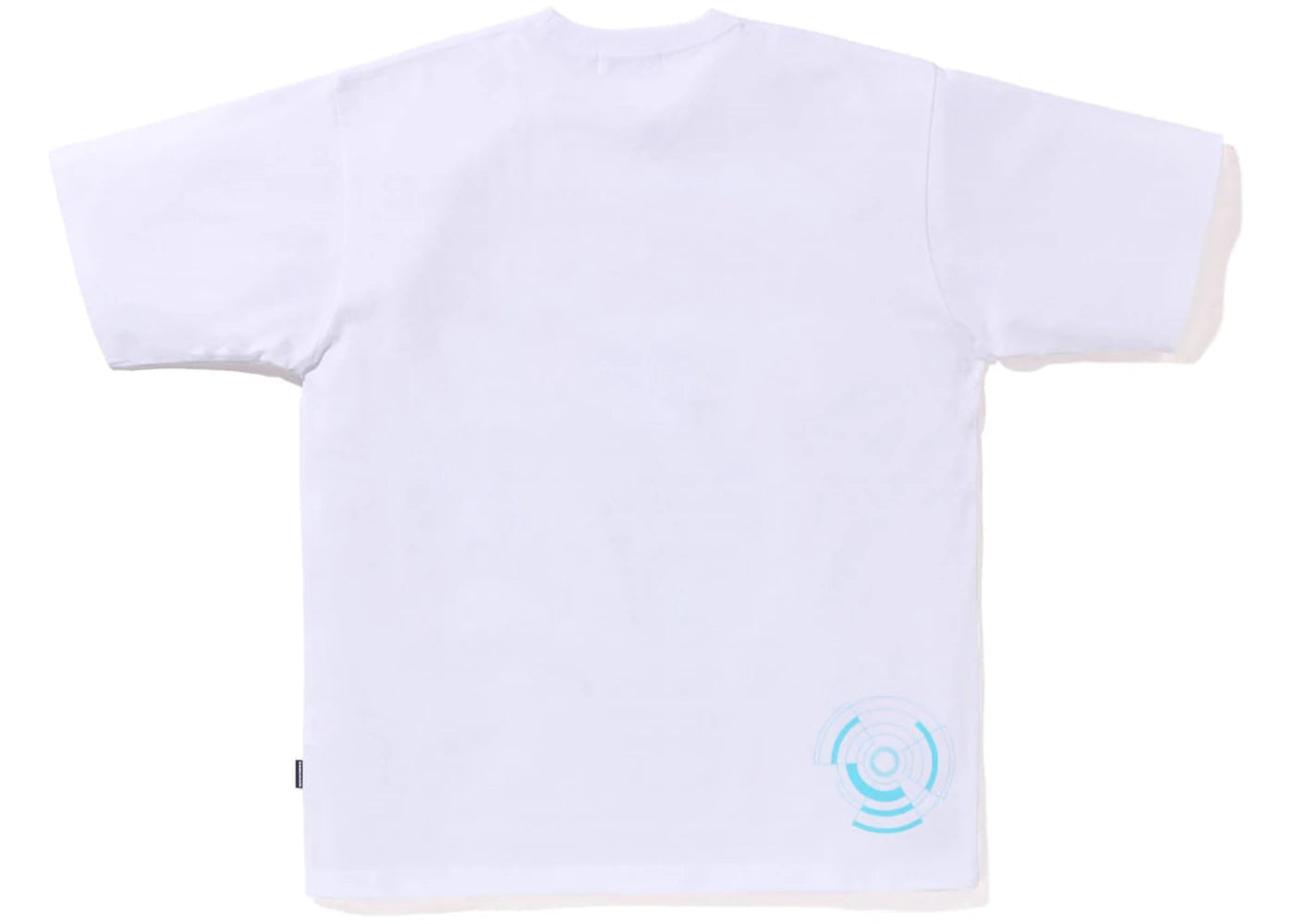 BAPE Cyber Bathing Ape Relaxed Fit Tee White