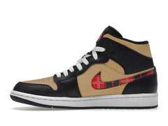 Air Jordan 1 Mid Tartan Swoosh