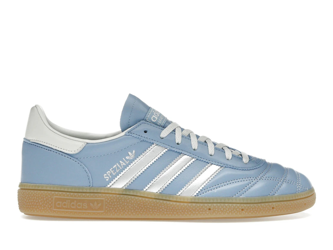 adidas Handball Spezial Quilted Stitching Ash Blue Silver (Women's)