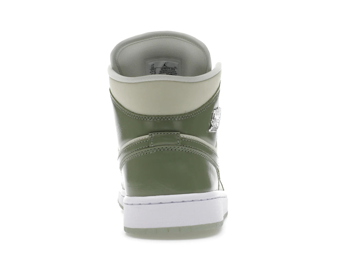Jordan 1 Mid SE Sea Glass Oil Green (Women's)