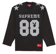 Supreme Playboy LS Football Top Black