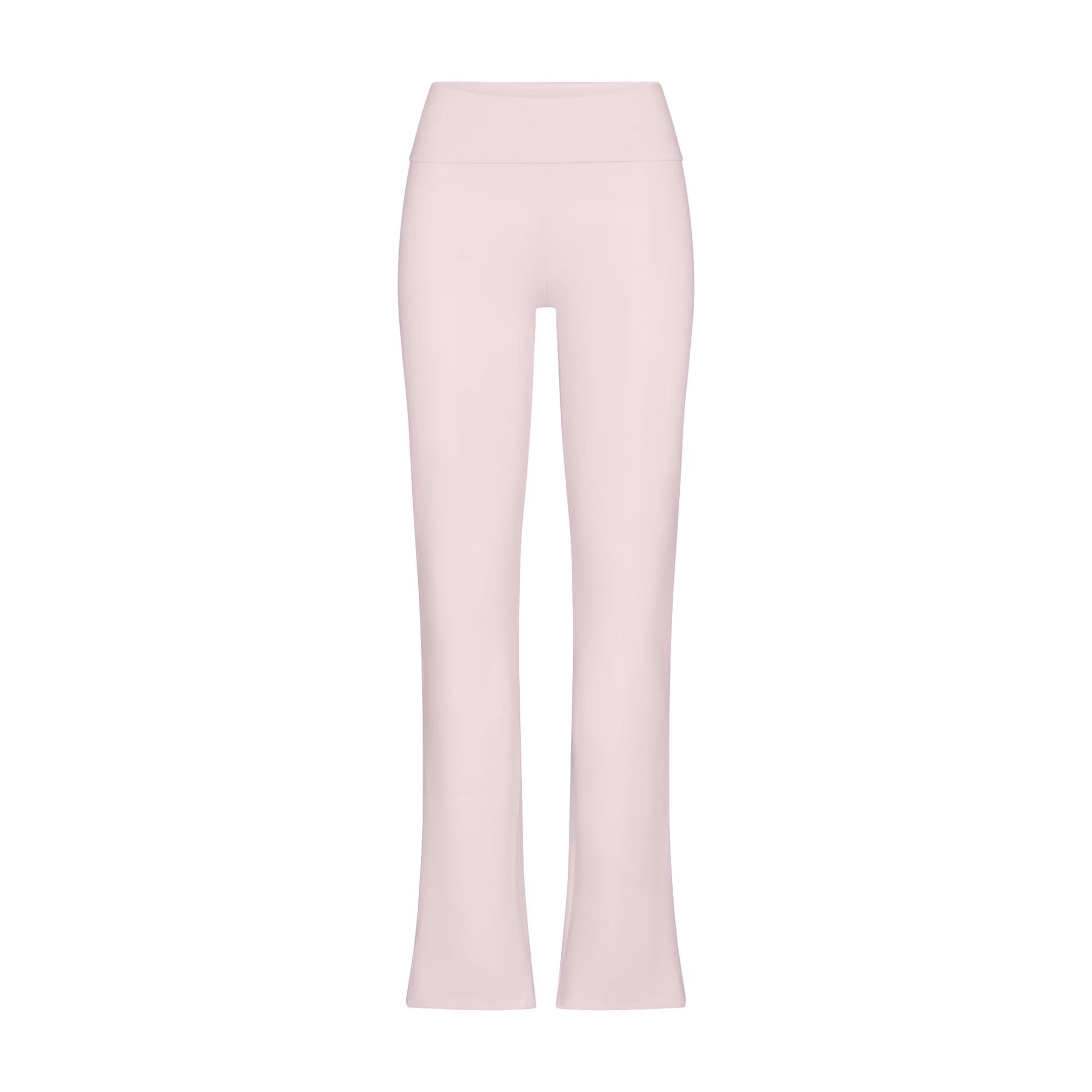 Skims COTTON JERSEY FOLDOVER PANT Pink