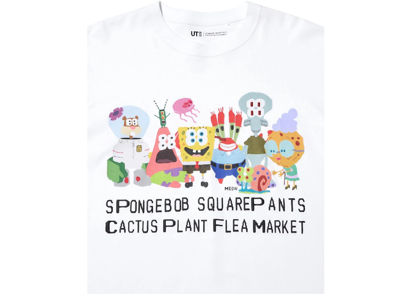 Uniqlo x CPFM Spongebob Squarepants UT Graphic II T-Shirt White