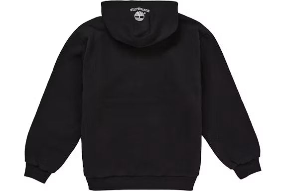 Supreme x Timberland Thermal Lined Zip Up Hooded Sweatshirt Black