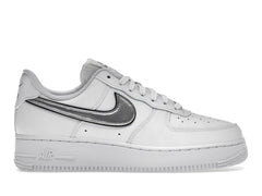 Nike Air Force 1 Low '07 Essential White Metallic Silver Black (Women's)