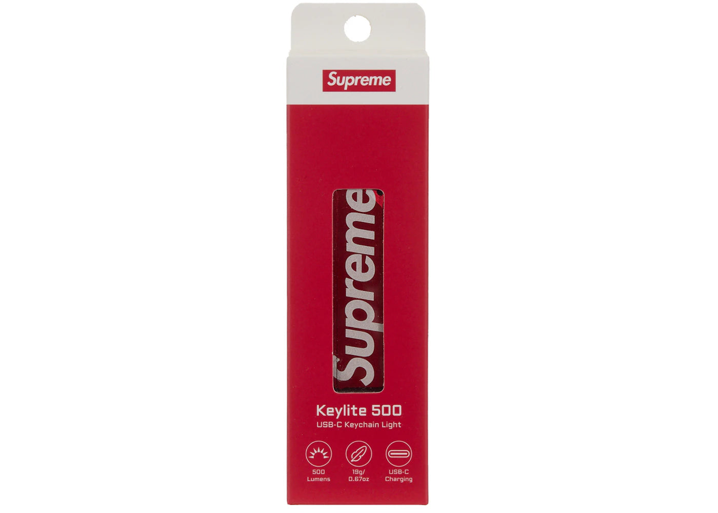 Supreme ACEBEAM Flashlight Keychain Red