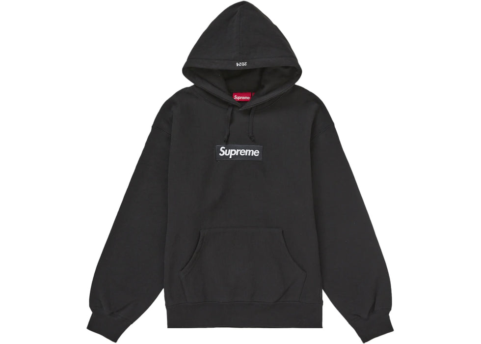 Supreme Box Logo Hooded Sweatshirt Sweatshirt (FW24) Black