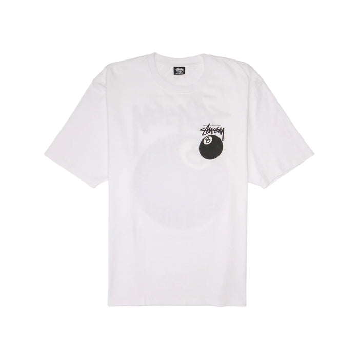 Stussy 8 Ball Tee (SS22) White — SPIKE