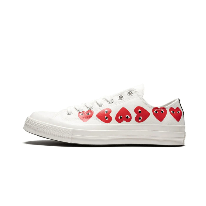 Converse Chuck Taylor All Star 70 Ox Comme des Garcons Play Multi-Heart White