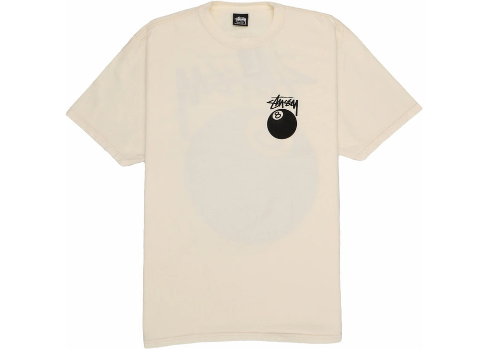 Stussy 8 Ball Pigment Dyed Tee Natural