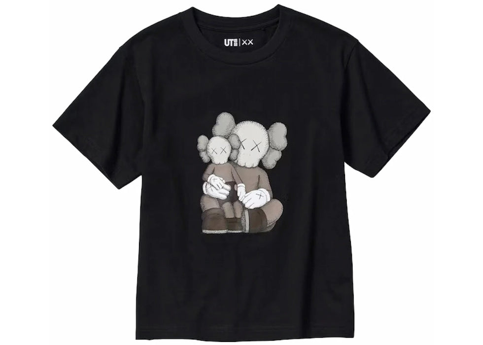 KAWS x Uniqlo UT Youth Short Sleeve Graphic T-shirt (Asia Sizing) Black