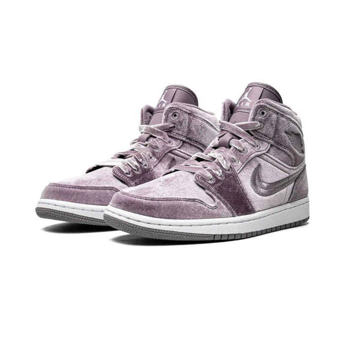 Air Jordan 1 Mid SE Purple Velvet (Women's)