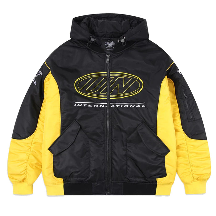 UNKNOWN Oversized Nylon Racing Jacket