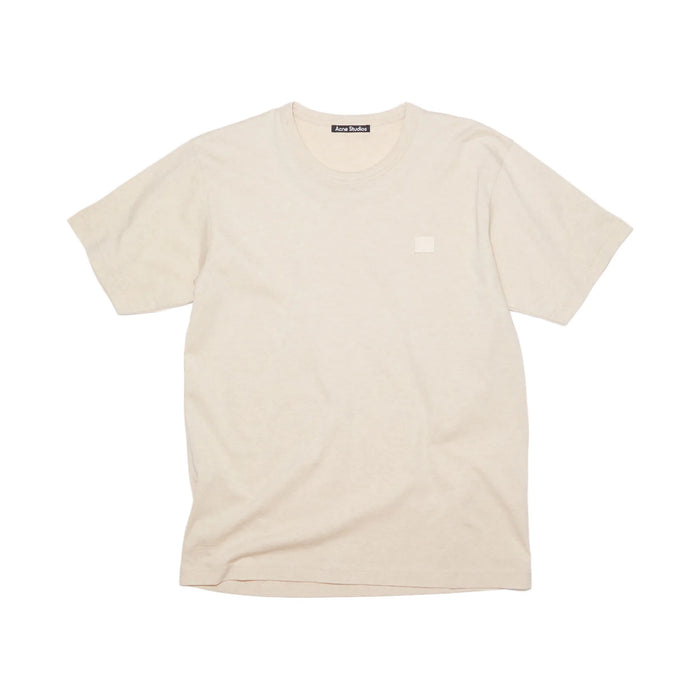 Acne Studios Lightweight Nash Face T-shirt Oatmeal Melange