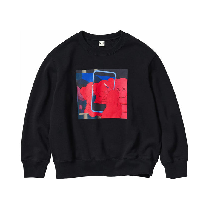 KAWS x Uniqlo Warhol Kids' Graphic 476408 Sweatshirt Black