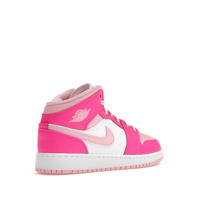 Jordan 1 Mid Fierce Pink (GS)