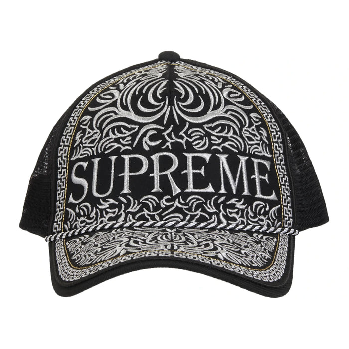 Supreme Vaquero Mesh Back 5-Panel Black