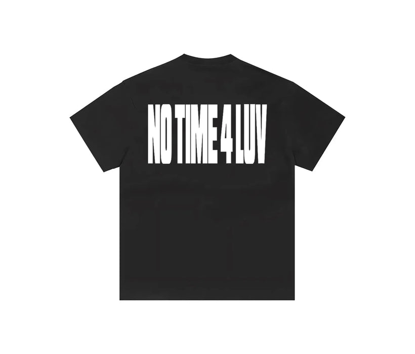 Corteiz No Time 4 Luv Tee Black