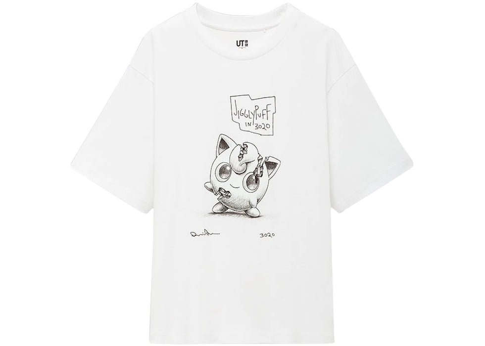 Daniel Arsham x Pokemon x Uniqlo Crystal Jigglypuff T-Shirt (US Womens Sizing) White
