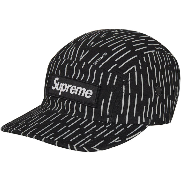 Supreme Military Camp Cap (FW24) Black Raindrop