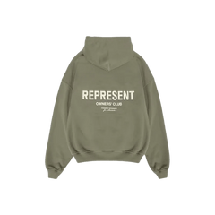 Represent Owners Club Hoodie olive