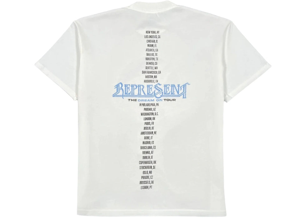 Represent Golden Tour T-shirt White