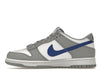 Nike Dunk Low Mini Swoosh Wolf Grey Game Royal (GS)