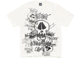 Stussy Skulls Pigment Dyed Tee Natural