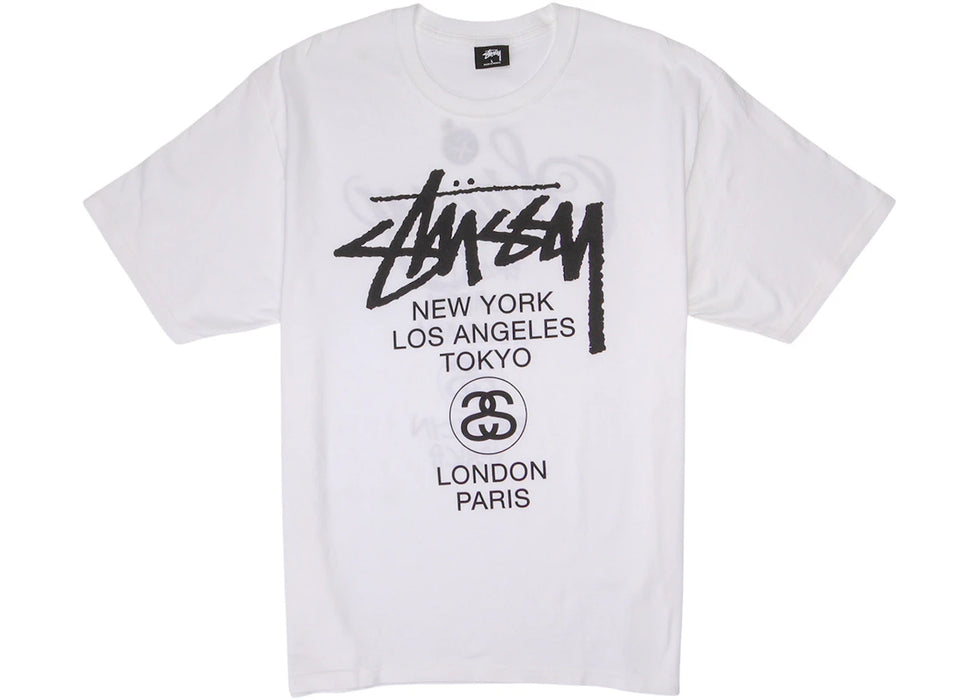 Stussy World Tour T-shirt White