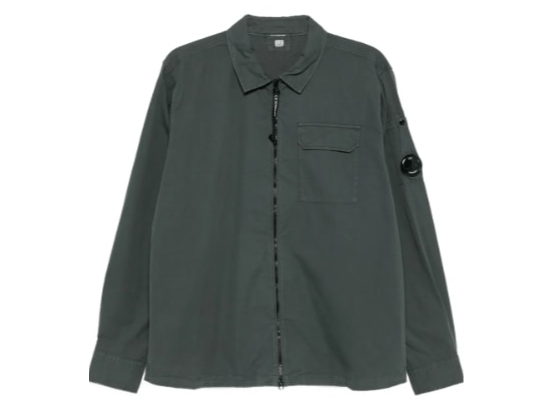 C.P COMPANY OVERSHIRT AGAVE GREEN