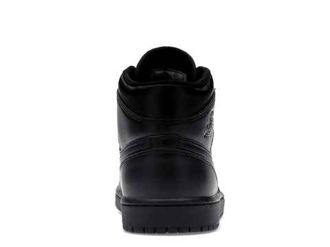 Jordan 1 Mid Triple Black