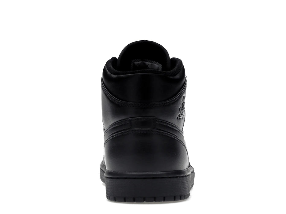 Jordan 1 Mid Triple Black