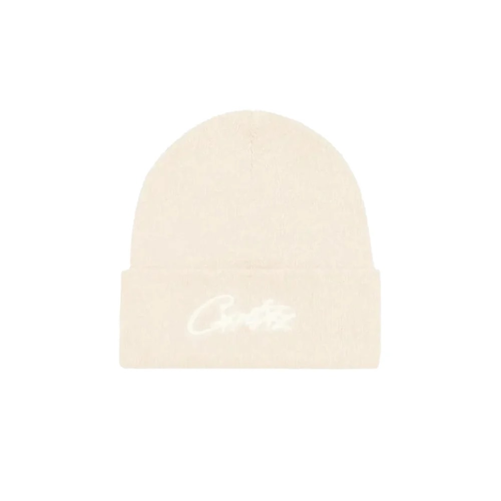 Corteiz Allstarz Folded Beanie Cream