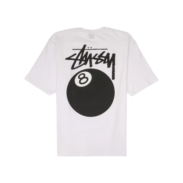 Stussy 8 Ball Tee (SS22) White — SPIKE