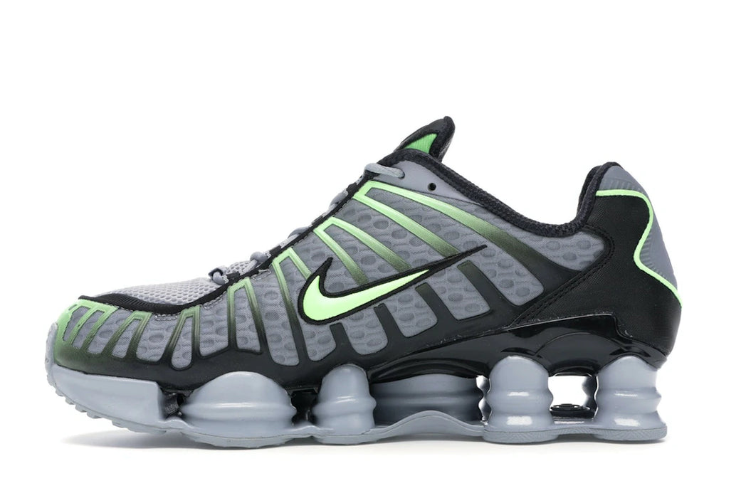 Nike Shox TL Wolf Grey Lime Blast