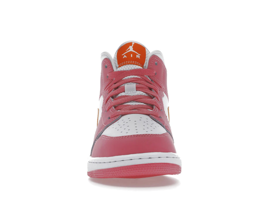 Jordan 1 Mid Pinksicle Safety Orange (GS)