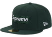 Supreme x New Era Breast Cancer Awareness Box Logo Fitted Hat Green