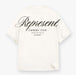 Represent Owners Club Script T-Shirt Flat White