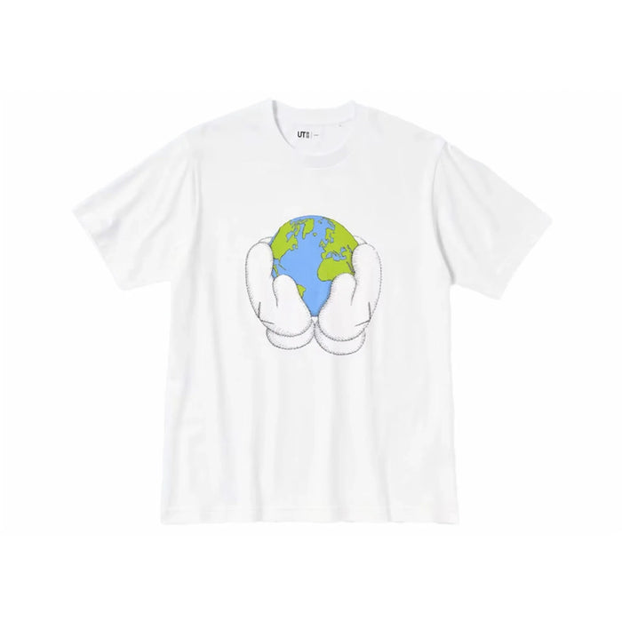 KAWS x Uniqlo Peace For All S/S Graphic T-shirt (Asia Sizing) White