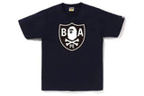 APE CROSSBONE TEE - NAVY BLUE