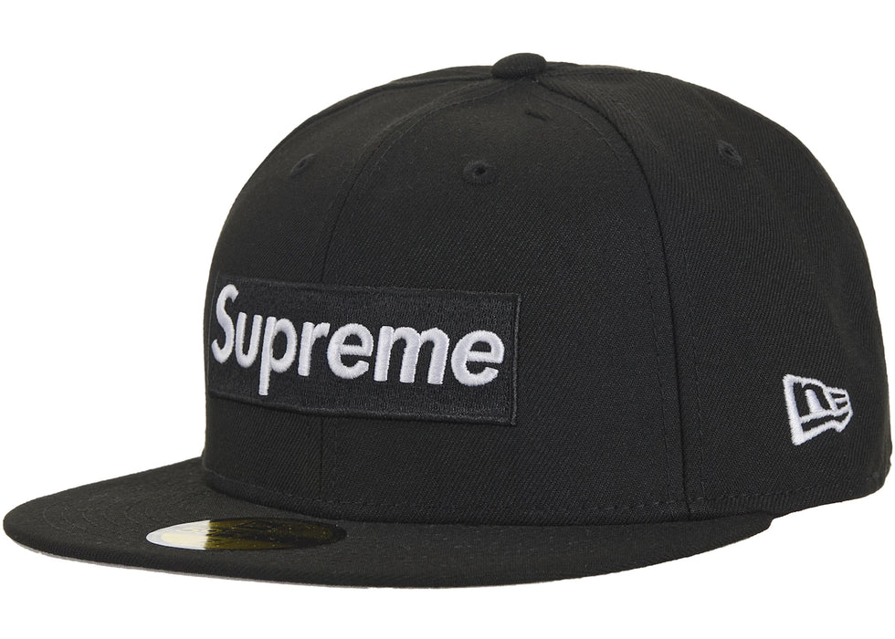 Supreme MLB Teams Box Logo New Era 59Fifty Cap Black