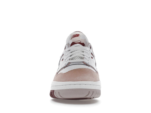 New Balance 550 White Scarlet (Women's)